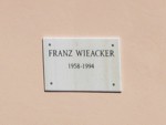 Vorschaufoto Enthüllung der Wieacker-Gedenktafel